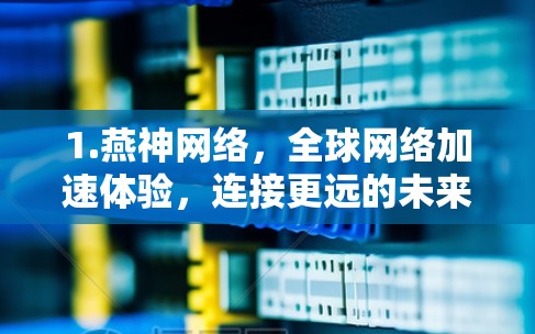 1.燕神网络，全球网络加速体验，连接更远的未来