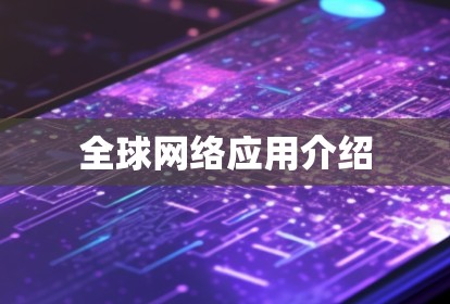 全球网络应用介绍