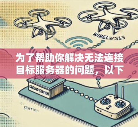 为了帮助你解决无法连接目标服务器的问题，以下是一些步骤的建议