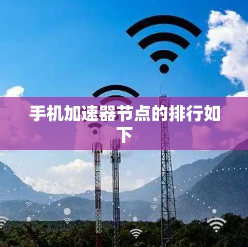 手机加速器节点的排行如下