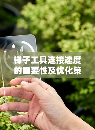 梯子工具连接速度的重要性及优化策略