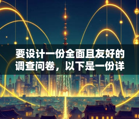 要设计一份全面且友好的调查问卷，以下是一份详细的设计建议