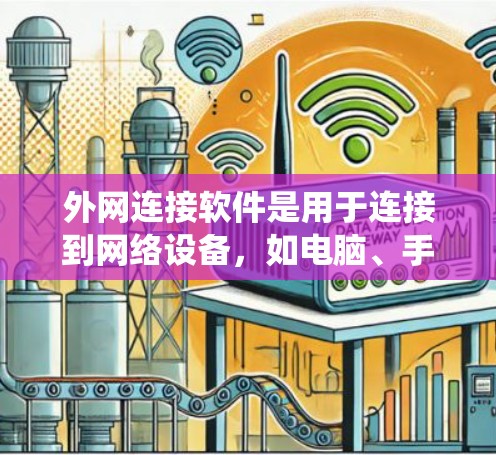 外网连接软件是用于连接到网络设备，如电脑、手机等，使其能够访问外部互联网资源。以下是对这些软件的系统分类和功能总结
