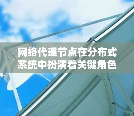 网络代理节点在分布式系统中扮演着关键角色，负责数据的发送和接收，确保系统能够高效运行。以下是对网络代理节点的推荐，基于不同的应用场景和需求