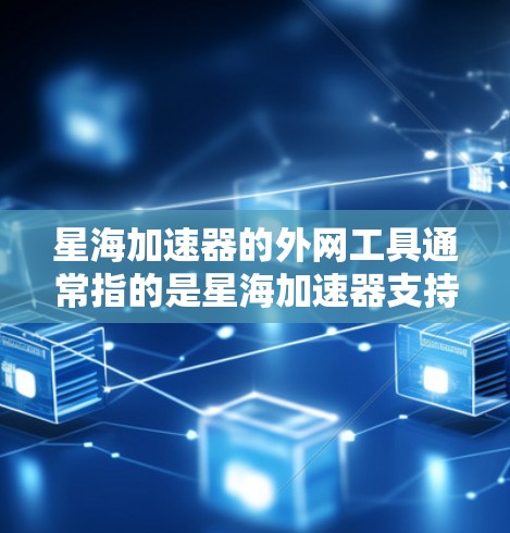 星海加速器的外网工具通常指的是星海加速器支持的网络类型，如Wi-Fi、3G、4G、有线网络等。以下是对星海加速器外网工具的详细介绍