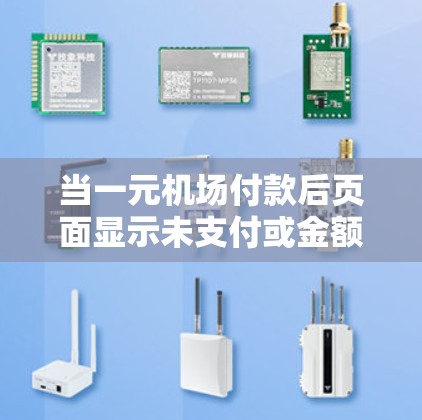 当一元机场付款后页面显示未支付或金额为，可能是支付未成功。以下是解决步骤