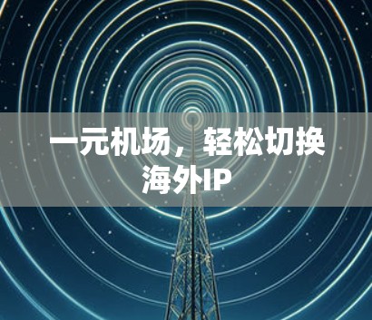 一元机场，轻松切换海外IP