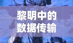 黎明中的数据传输，银河云梯的未来之景
