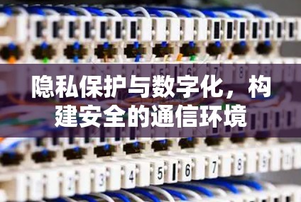 隐私保护与数字化，构建安全的通信环境